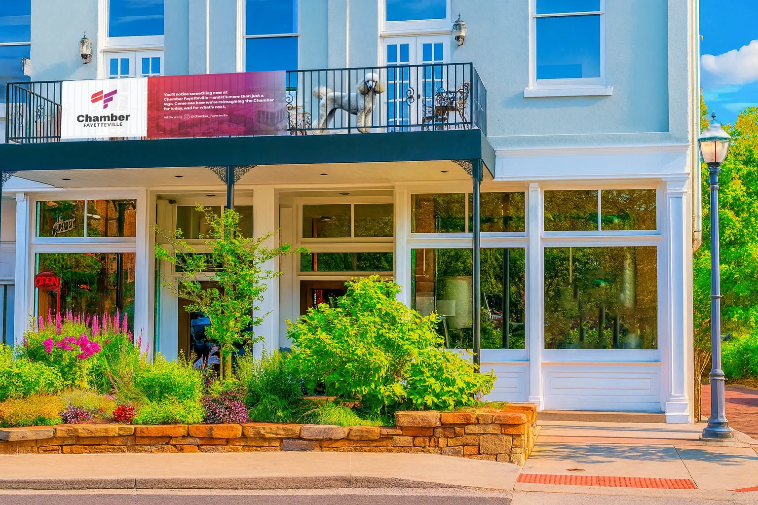 Fayetteville, Arkansas — photo courtesy of the Fayetteville Chamber of Commerce