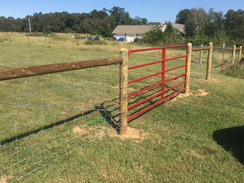 Custom fence gate NWA