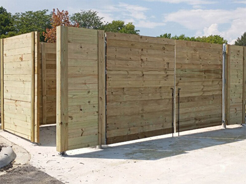 Custom fence gate installation