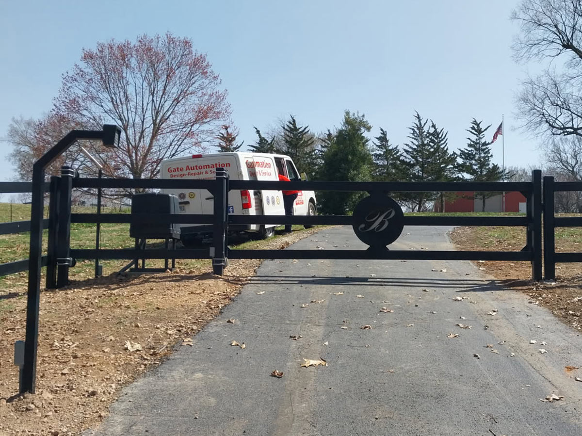 Thomas Fence gate installation