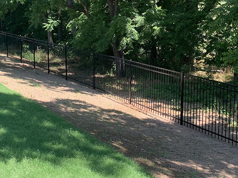 Ornamental iron fence NWA contractor