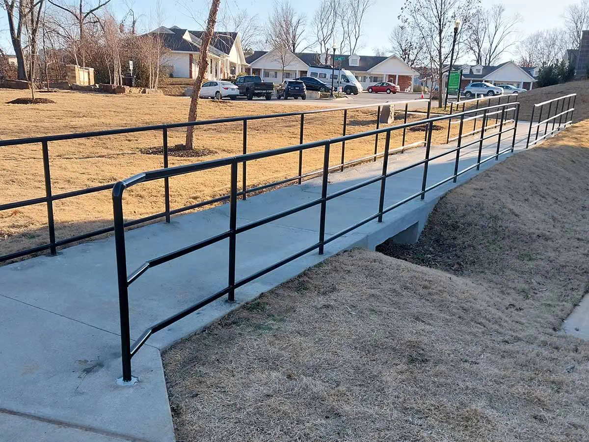 Custom railings NWA fence company
