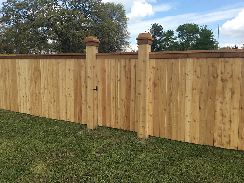 Wood fence NWA contractor