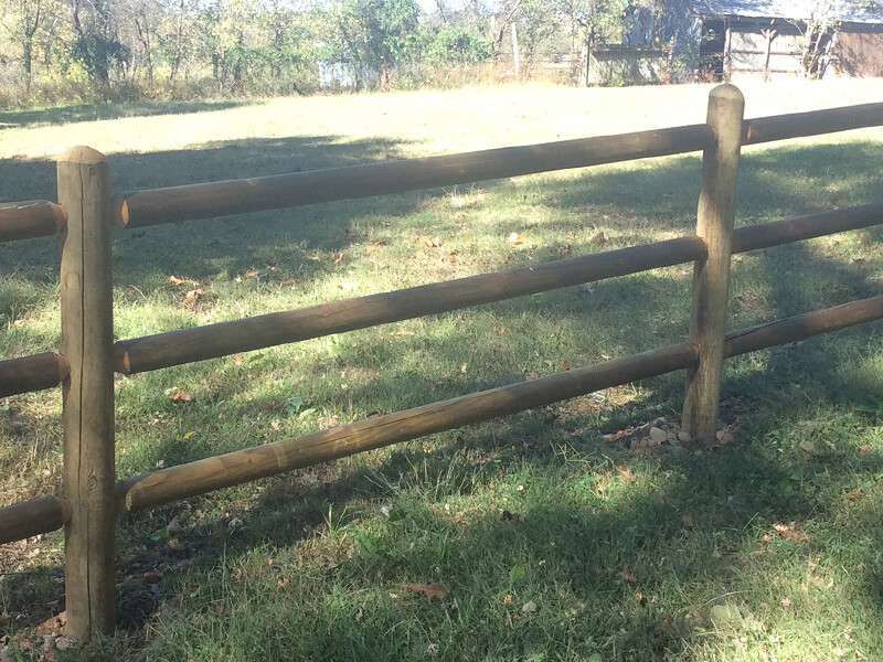 Wood privacy fence NWA