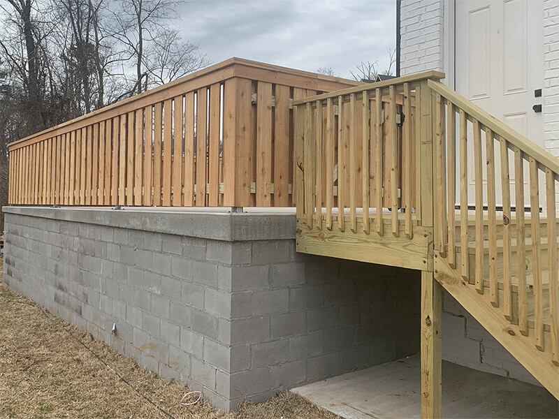 Wood fence Springdale contractor