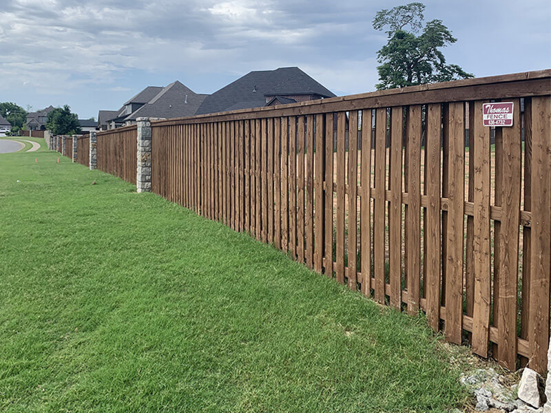 Wood fence Northwest Arkansas