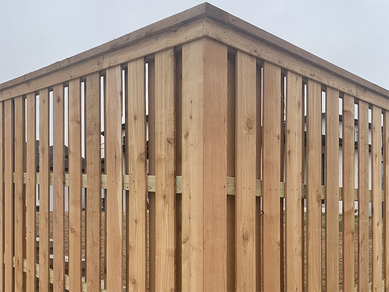 Wood fence Siloam Springs AR