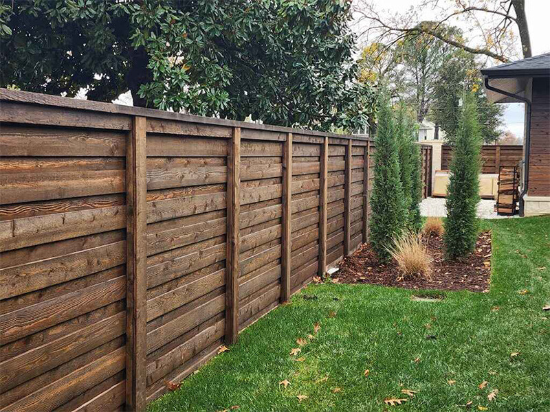 Wood fence Thomas Fence Springdale